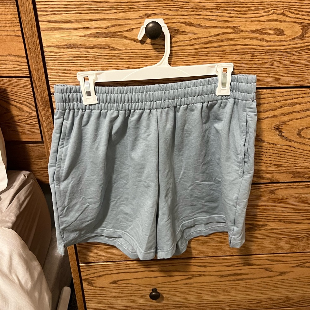 Light blue Sweatshorts- new with tags from Amazon